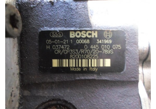 Паливний насос високого тиску (ТНВД) Renault Trafic II, Master II, Scenic II 1.9 dci, 0445010075, 8200108225